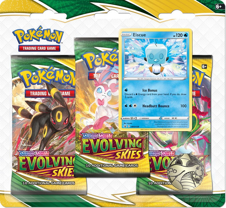 Evolving Skies 3 Pack Blister [Eiscue]