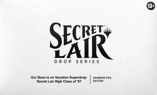 Secret Lair Drop: Our Boss is on Vacation Superdrop: Secret Lair High Class of '87 - Traditional Foil Edition