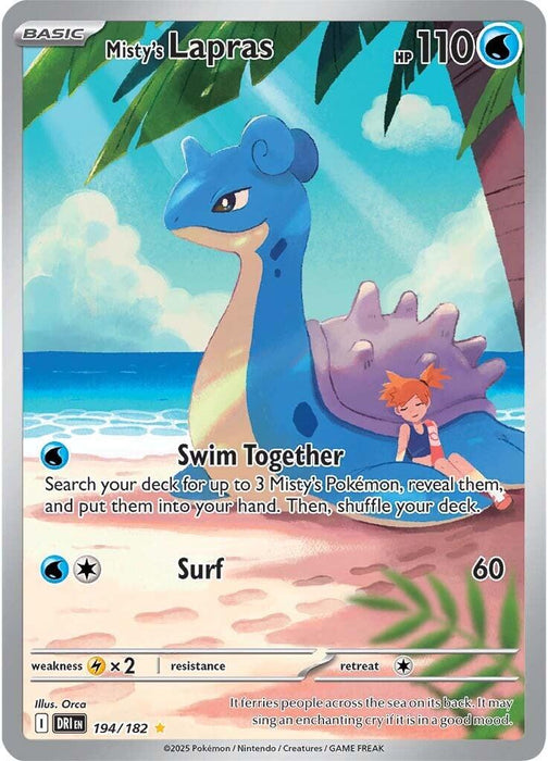 Misty's Lapras - 194/182