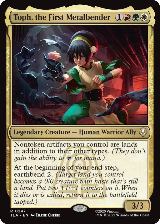 Toph, the First Metalbender