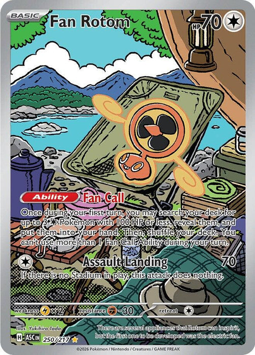 Fan Rotom - 250/217