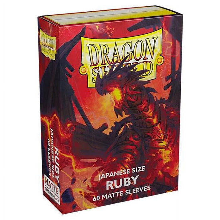 ATM11137 Dragon Shield Japanese Deck Protector Matte Ruby Card Accessories