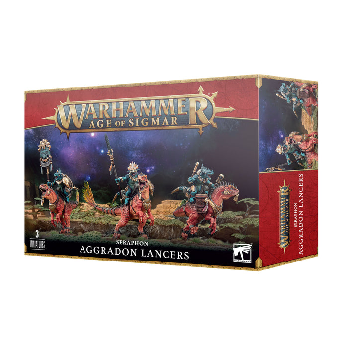 Games Workshop: Warhammer Age of Sigmar: Seraphon - Aggradon Lancers