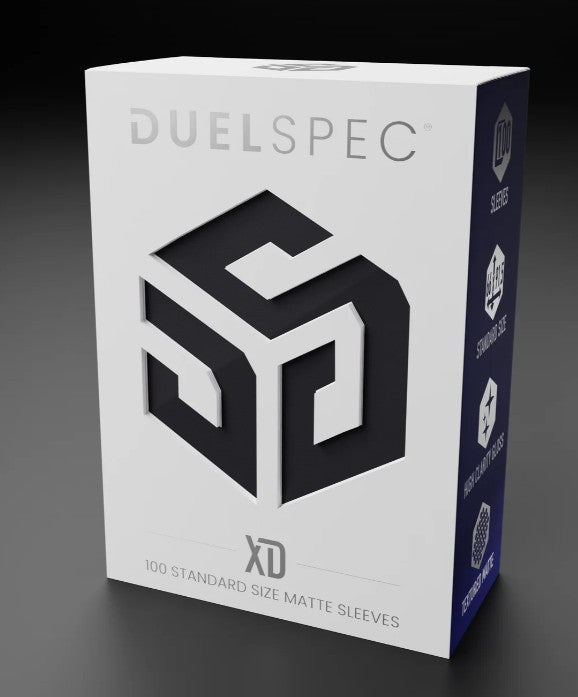 Duelspec: XD Standard Matte Sleeves (Black)