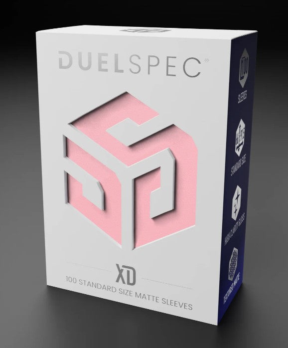 Duelspec: XD Standard Matte Sleeves (Fairy Pink)