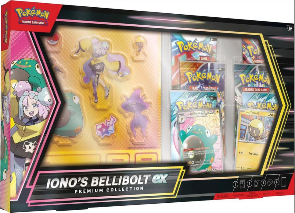 Pokemon: Iono’s Bellibolt ex Premium Collection