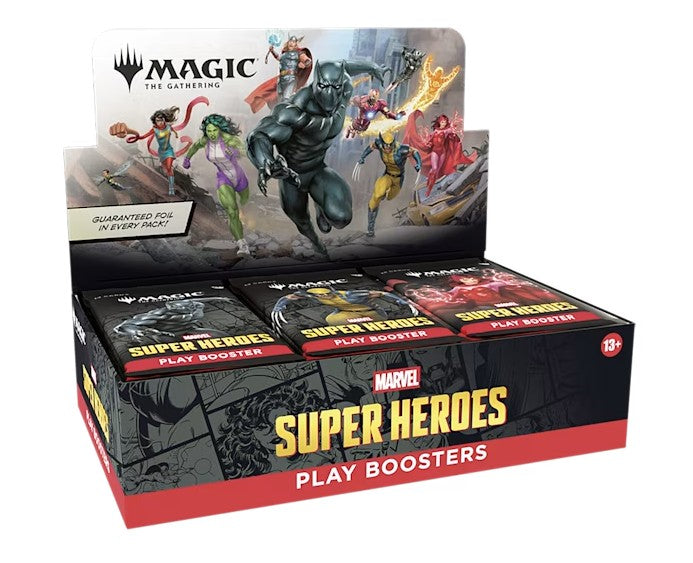 Magic the Gathering: Marvel Super Heroes - Play Booster Display (PREORDER)