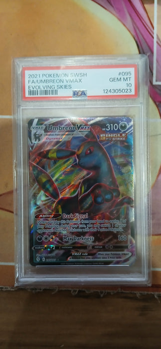 Pokemon: PSA 10 Full Art Evolving Skies Umbreon VMAX