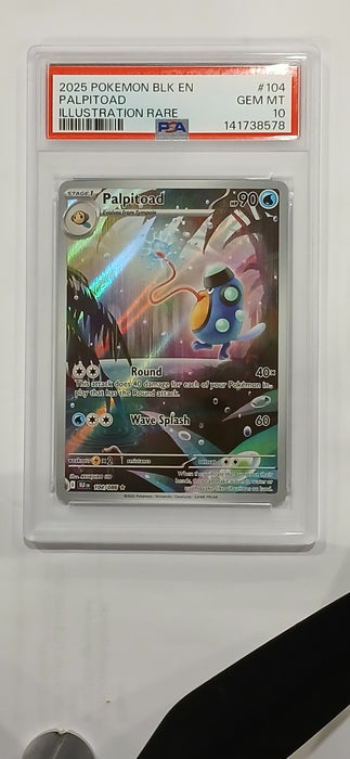 Pokemon: PSA 10 Illustration Rare Palitoad