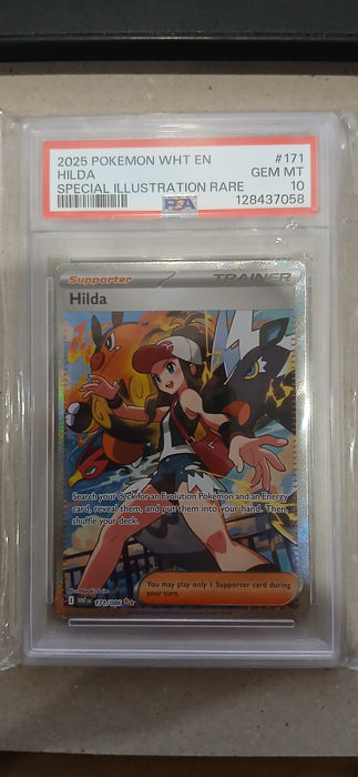 Pokemon: PSA 10 Special Illustration Rare Hilda