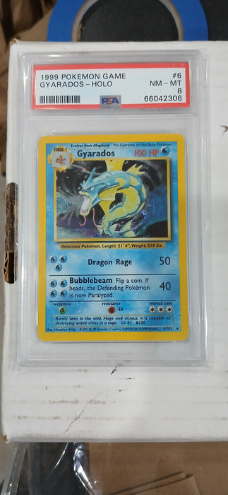 Pokemon: PSA 8 1999 Holo Gyrados