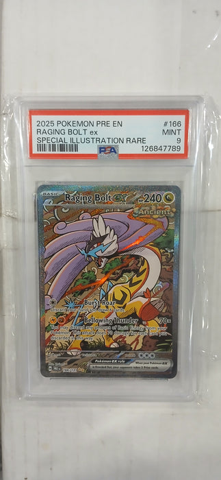 Pokemon: PSA 9 Raging Bolt ex Special Illustration Rare