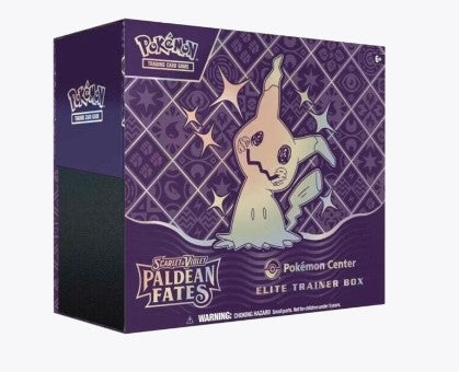 Pokemon: Paldean Fates Pokemon Center Elite Trainer Box