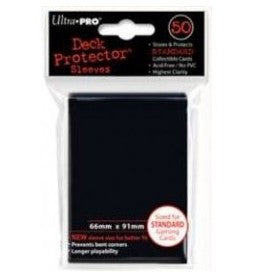 Ultra Pro Sleeves: Standard - Black 50CT