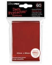 Ultra Pro Sleeves: Japanese - Small Red 60CT