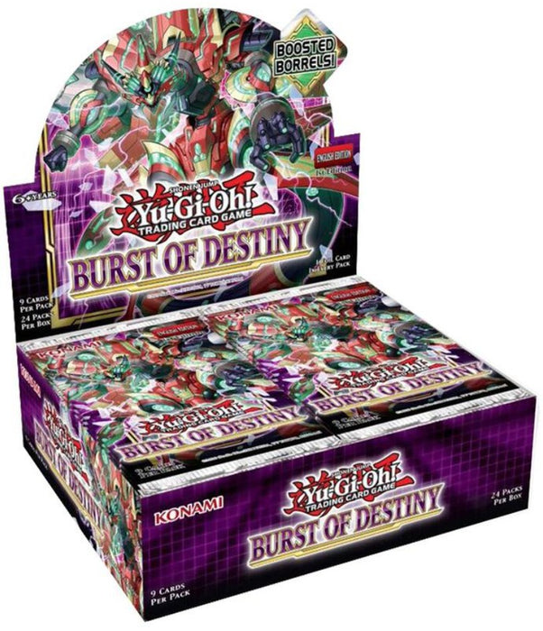 YuGiOh: Burst of Destiny Booster Box [1st Edition]