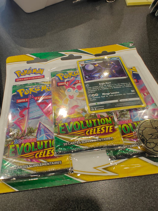 Pokemon: FRENCH 3 packs blister with Umbreon promo